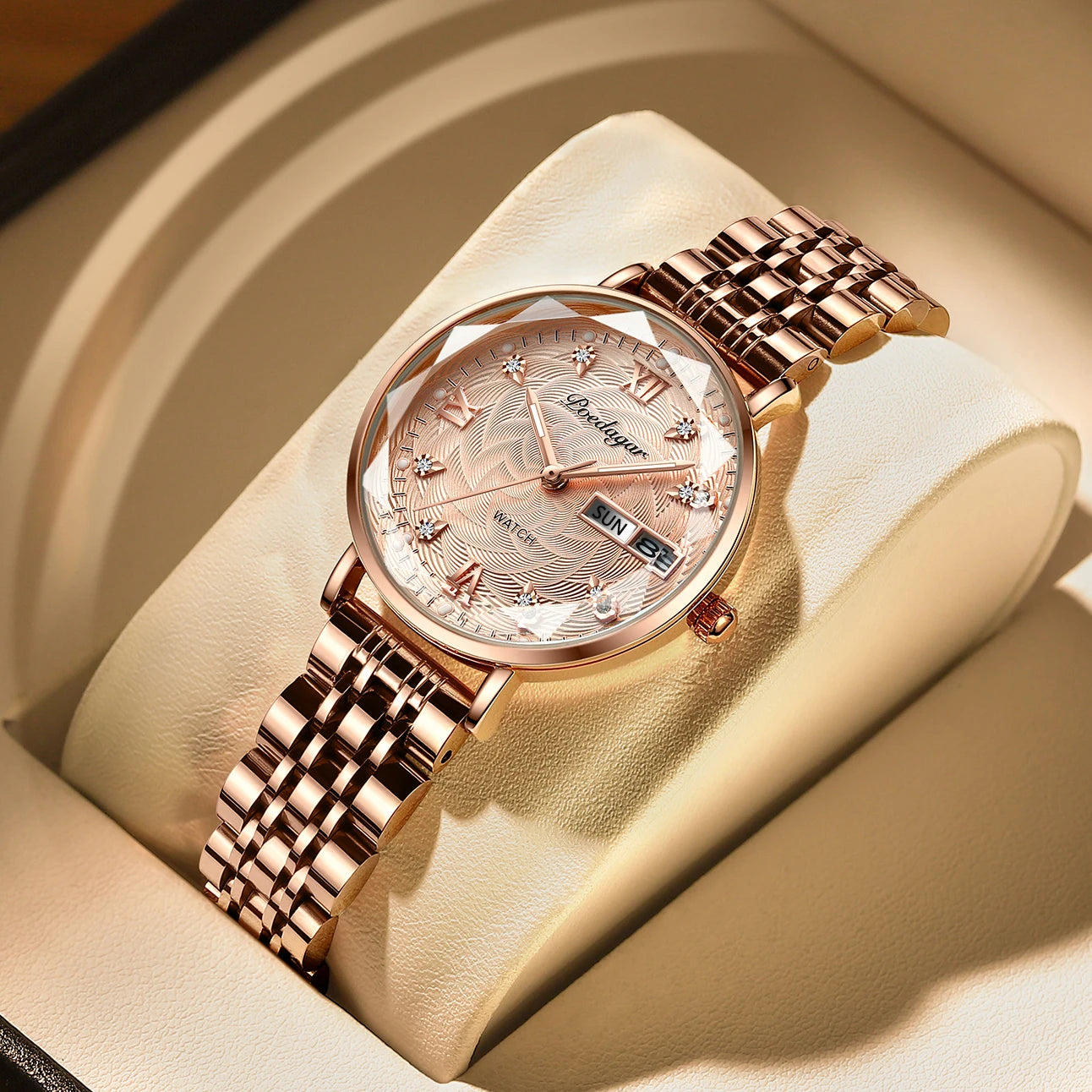 Montre POEDAGAR Acier Inoxydable Étanche Femme
