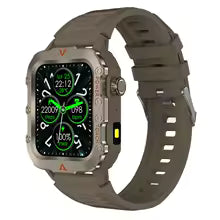 Montre Connectée Homme Étanche avec Appels Bluetooth