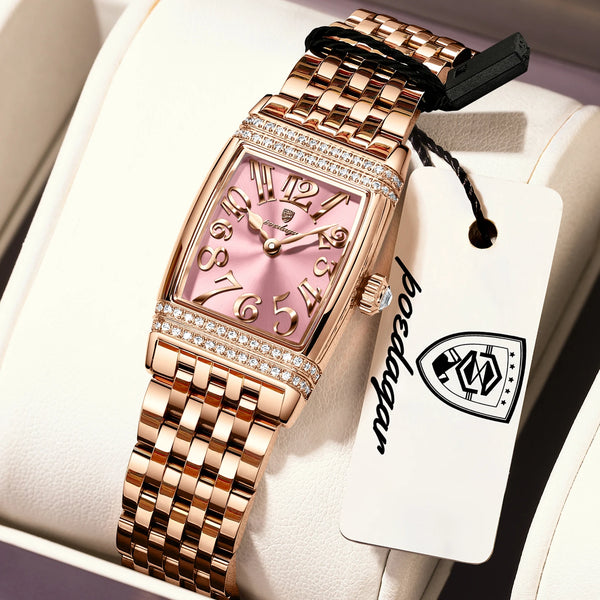 Montre Femme POEDAGAR Acier Inoxydable Quartz