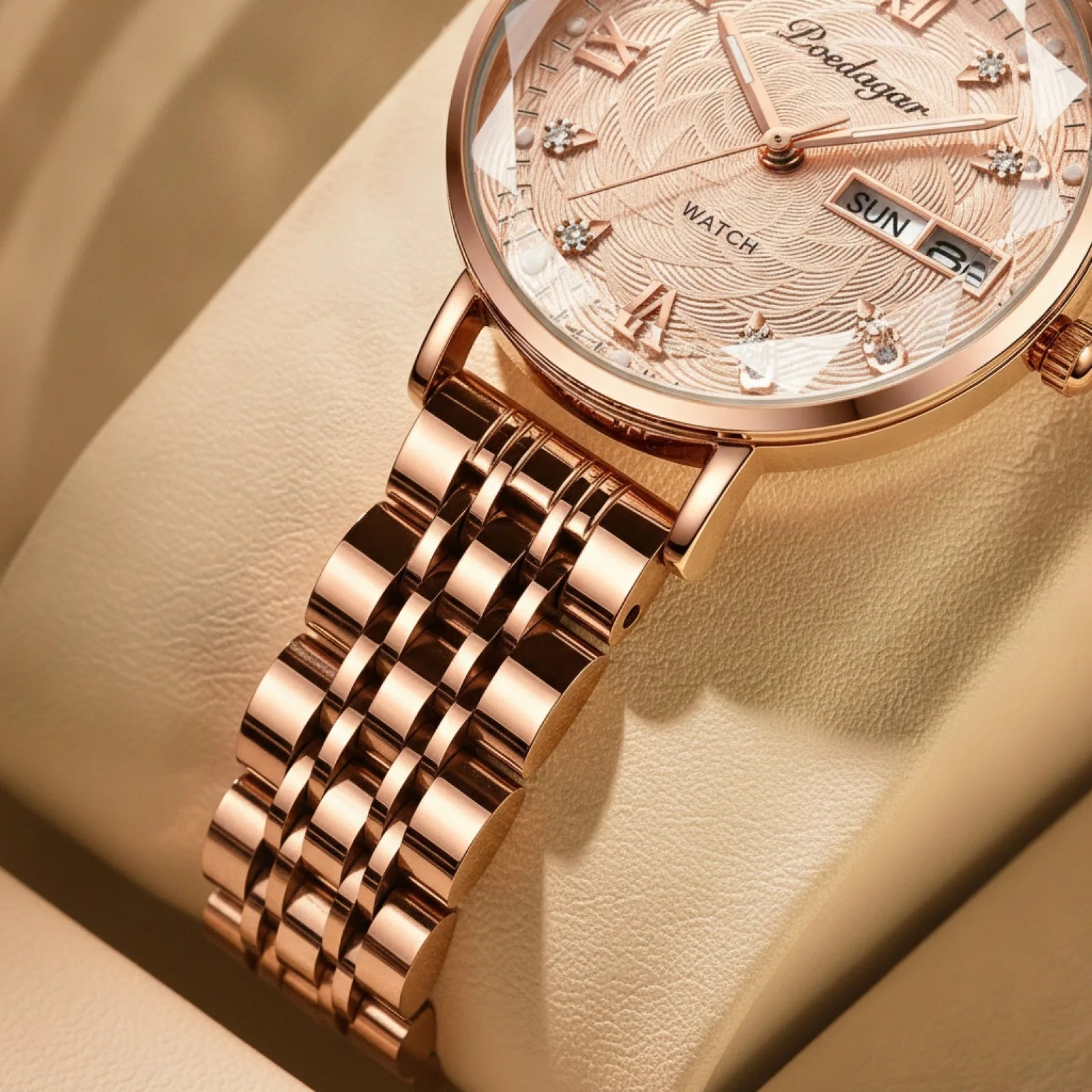 Montre POEDAGAR Acier Inoxydable Étanche Femme