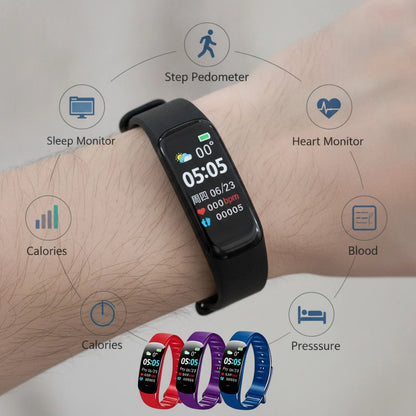 Montre Connectée Lenovo C1 Plus : Santé & Sport