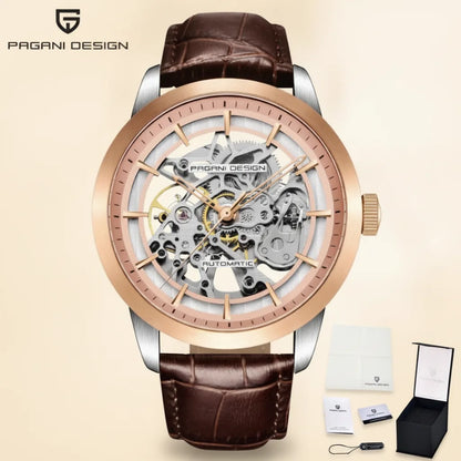 Montre Automatique Luxe Homme Pagani Acier Inoxydable