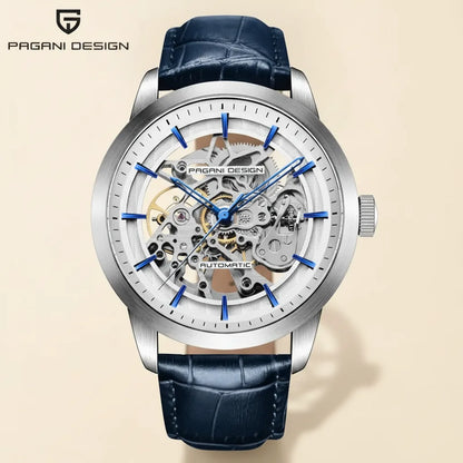Montre Automatique Luxe Homme Pagani Acier Inoxydable