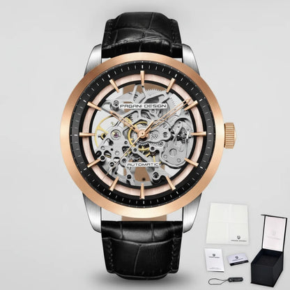 Montre Automatique Luxe Homme Pagani Acier Inoxydable