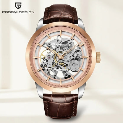 Montre Automatique Luxe Homme Pagani Acier Inoxydable