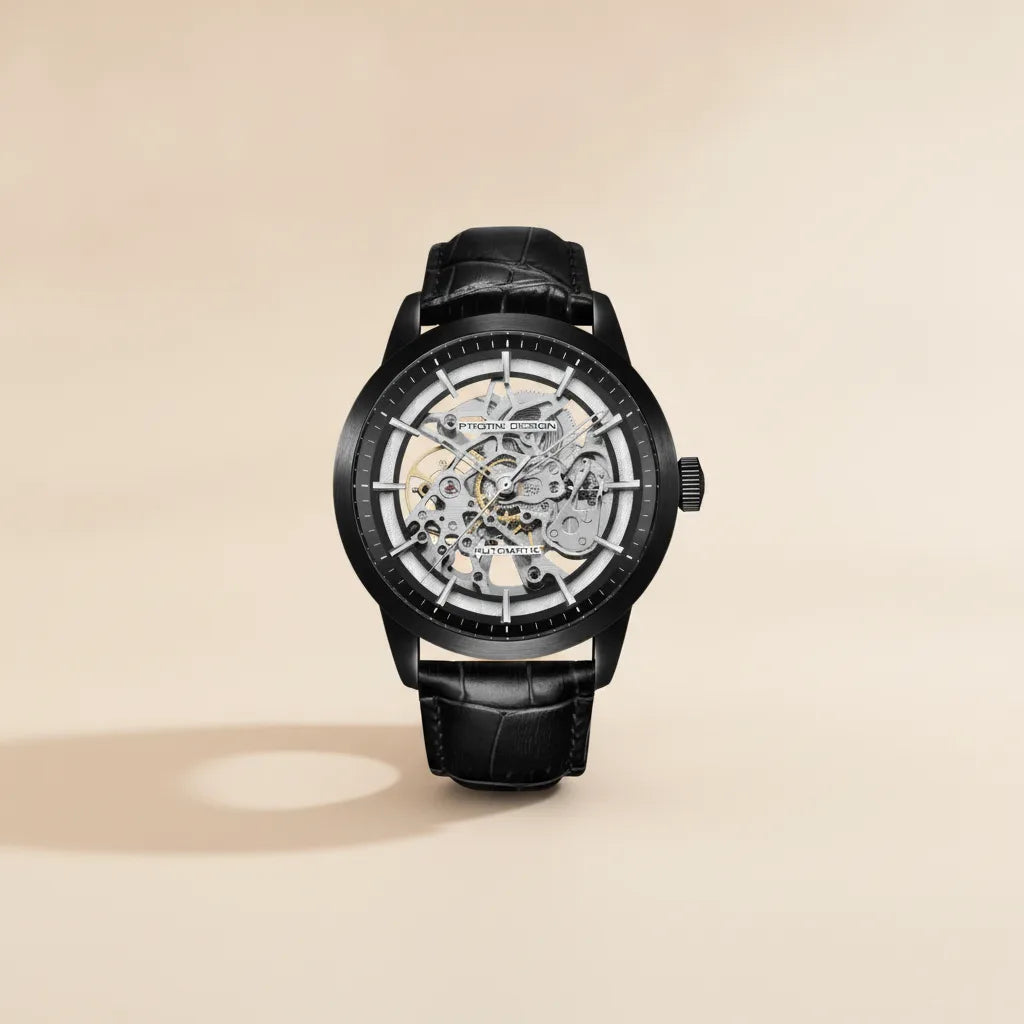 Montre Automatique Luxe Homme Pagani Acier Inoxydable
