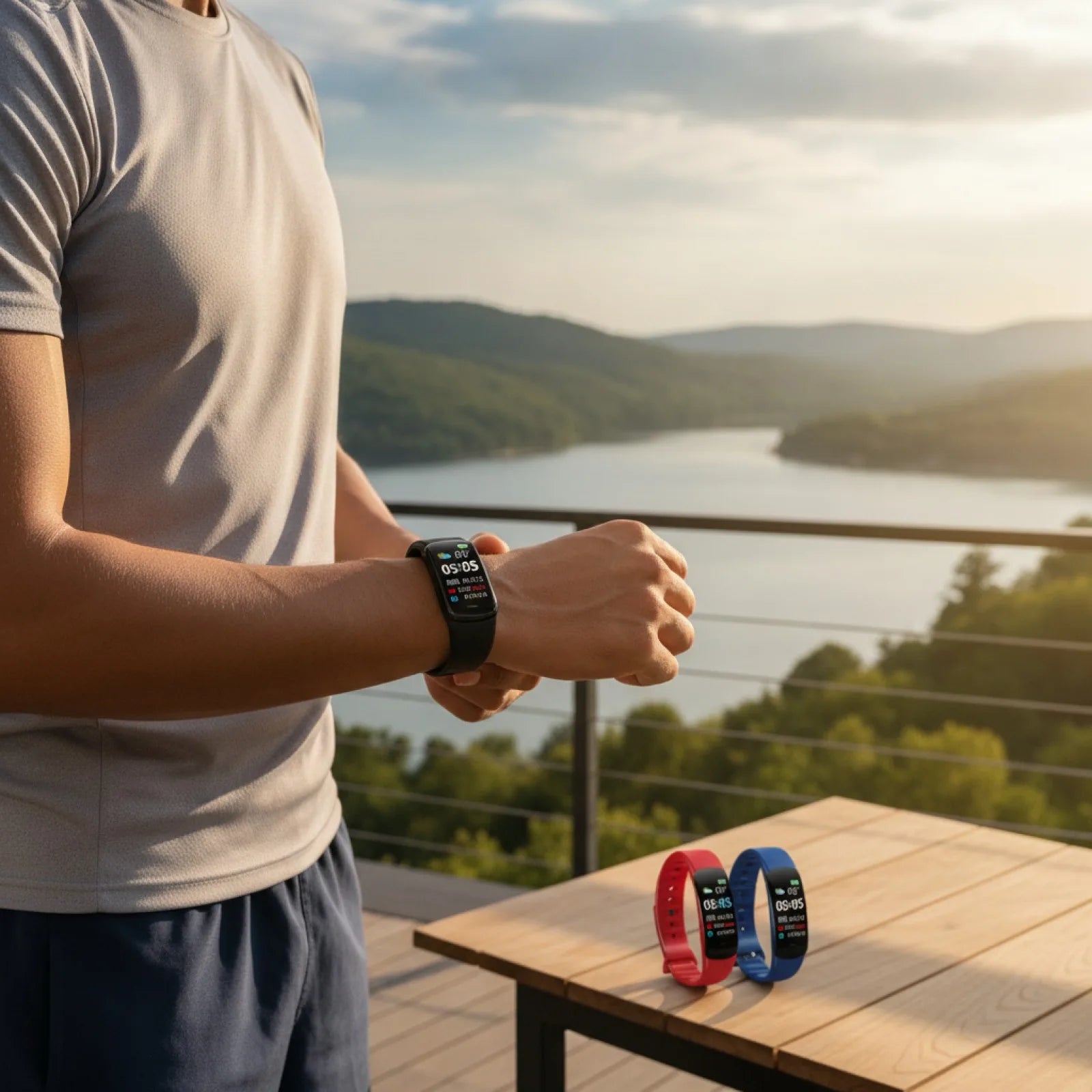 Montre Connectée Lenovo C1 Plus : Santé & Sport