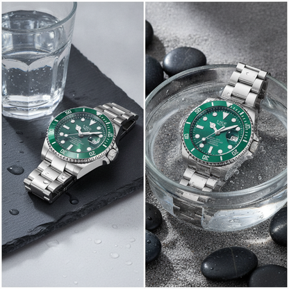 Montre de plongée étanche homme