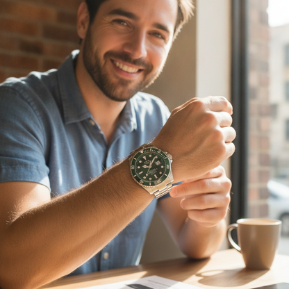 Montre de plongée étanche homme